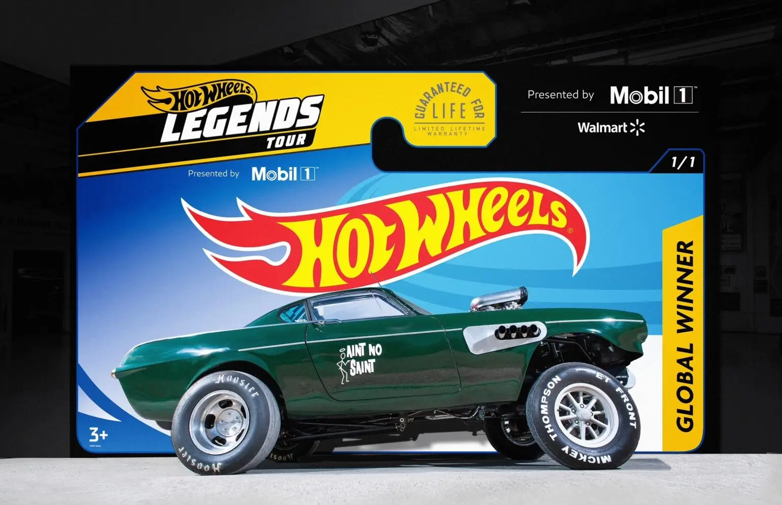 Ganador de Hot Wheels Legends Tour - Volvo P1800 Gasser