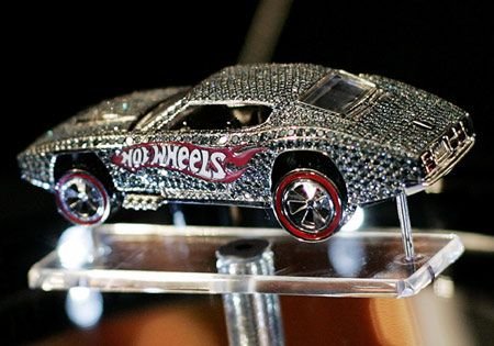 Hot Wheels 40th Anniversary Diamond-Encrusted Custom Otto