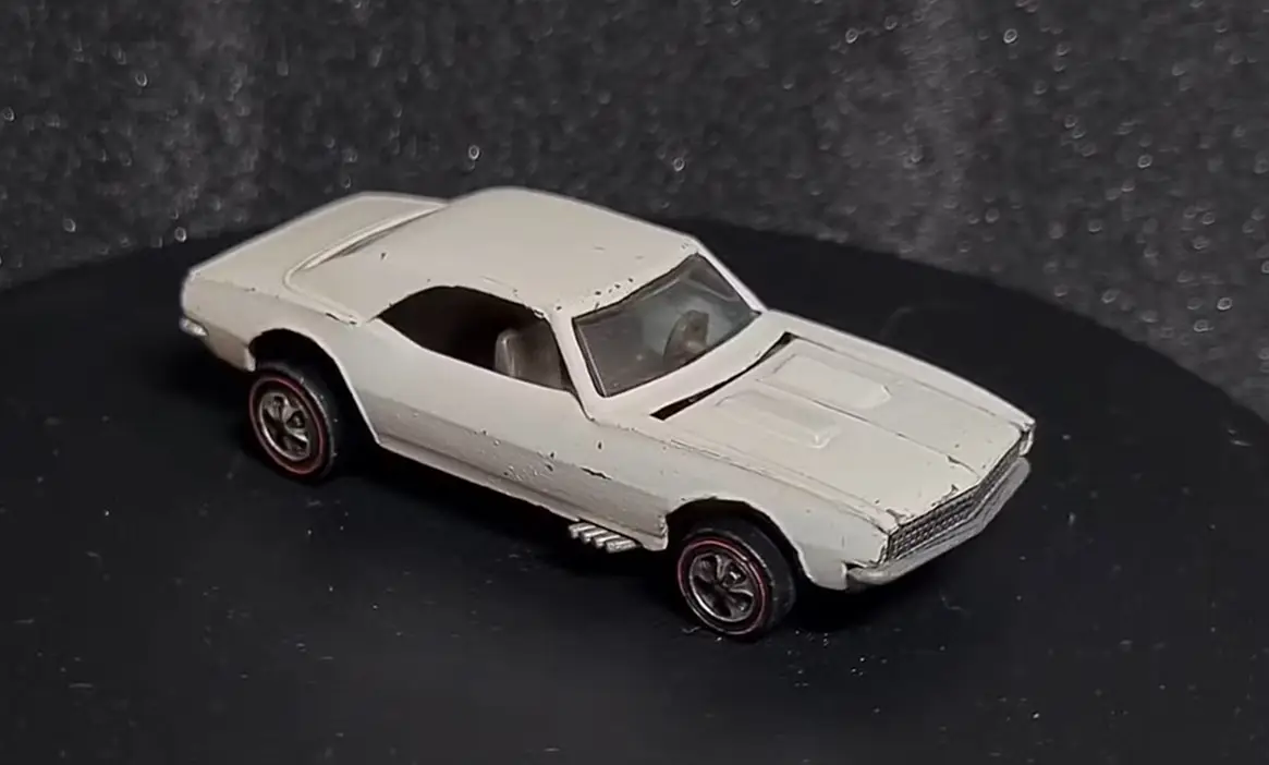 Hot Wheels 68’ White Enamel Custom Camaro