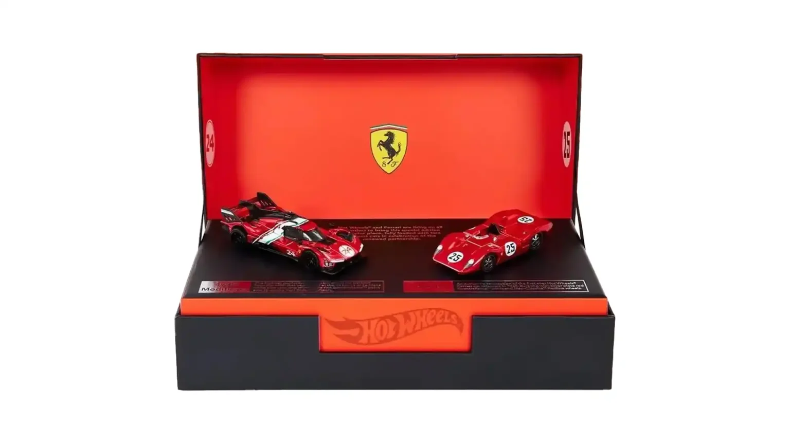 Set Ferrari Heritage marca el regreso de Ferrari a Hot Wheels