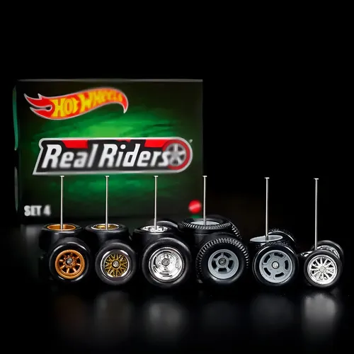 Llantas de goma para Hot Wheels Real Riders