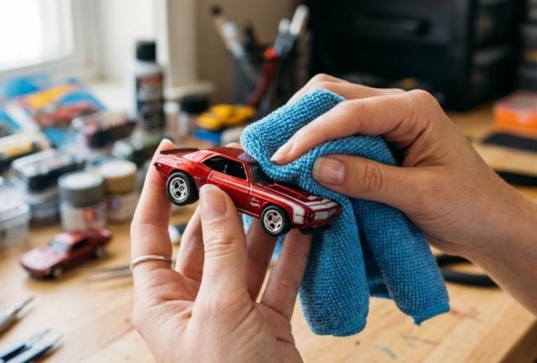 Limpieza de Hot Wheels