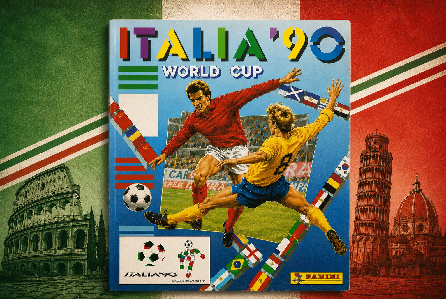 Álbum del Mundial de Italia 1990 de Panini