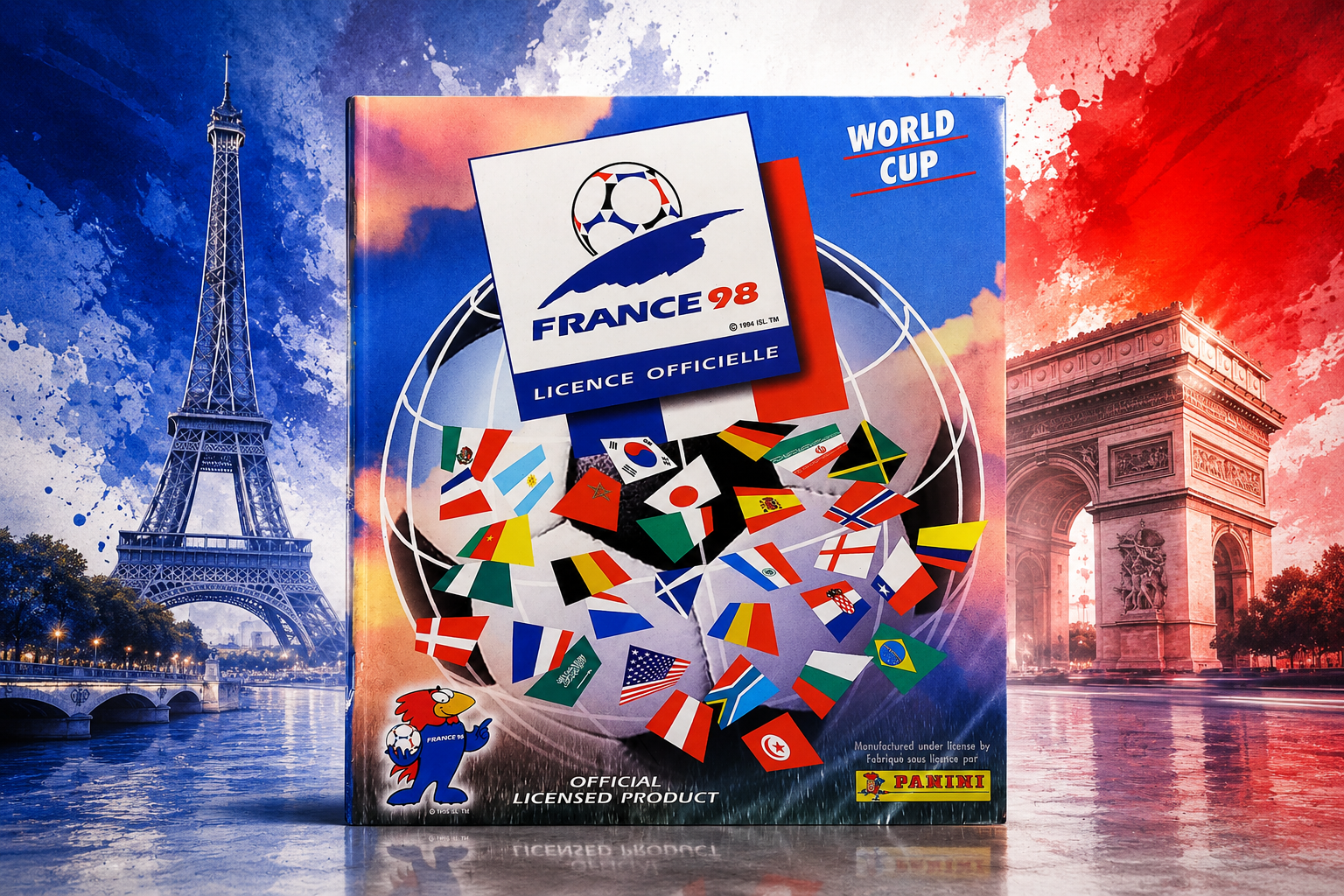 Álbum del Mundial de Francia 1998 de Panini