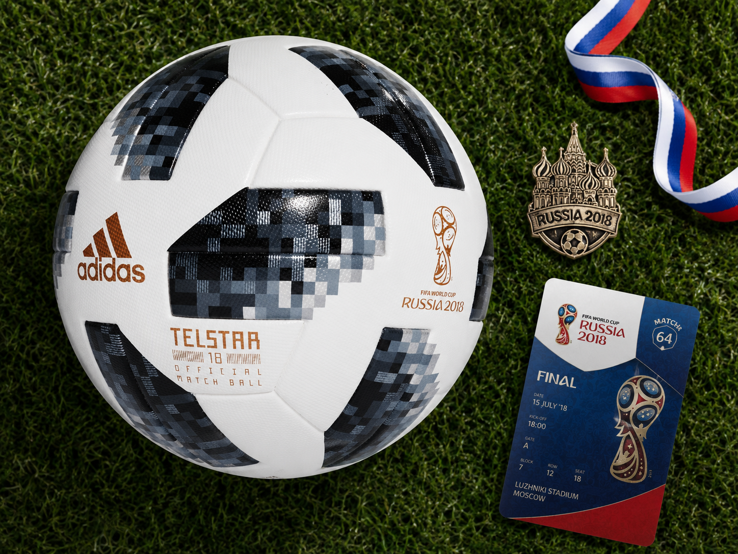 🇷🇺 Rusia 2018 — Adidas Telstar 18