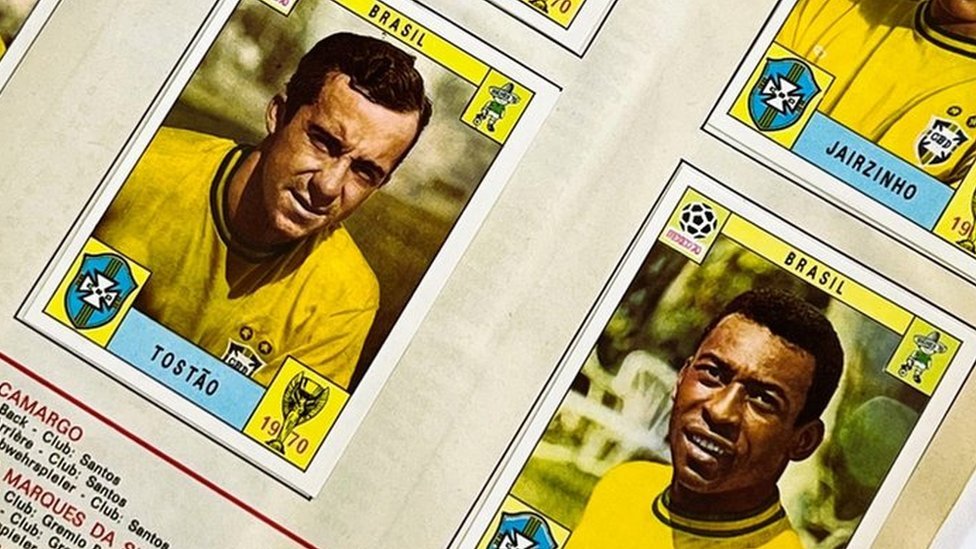 Primer álbum del mundial de Panini - México 1970