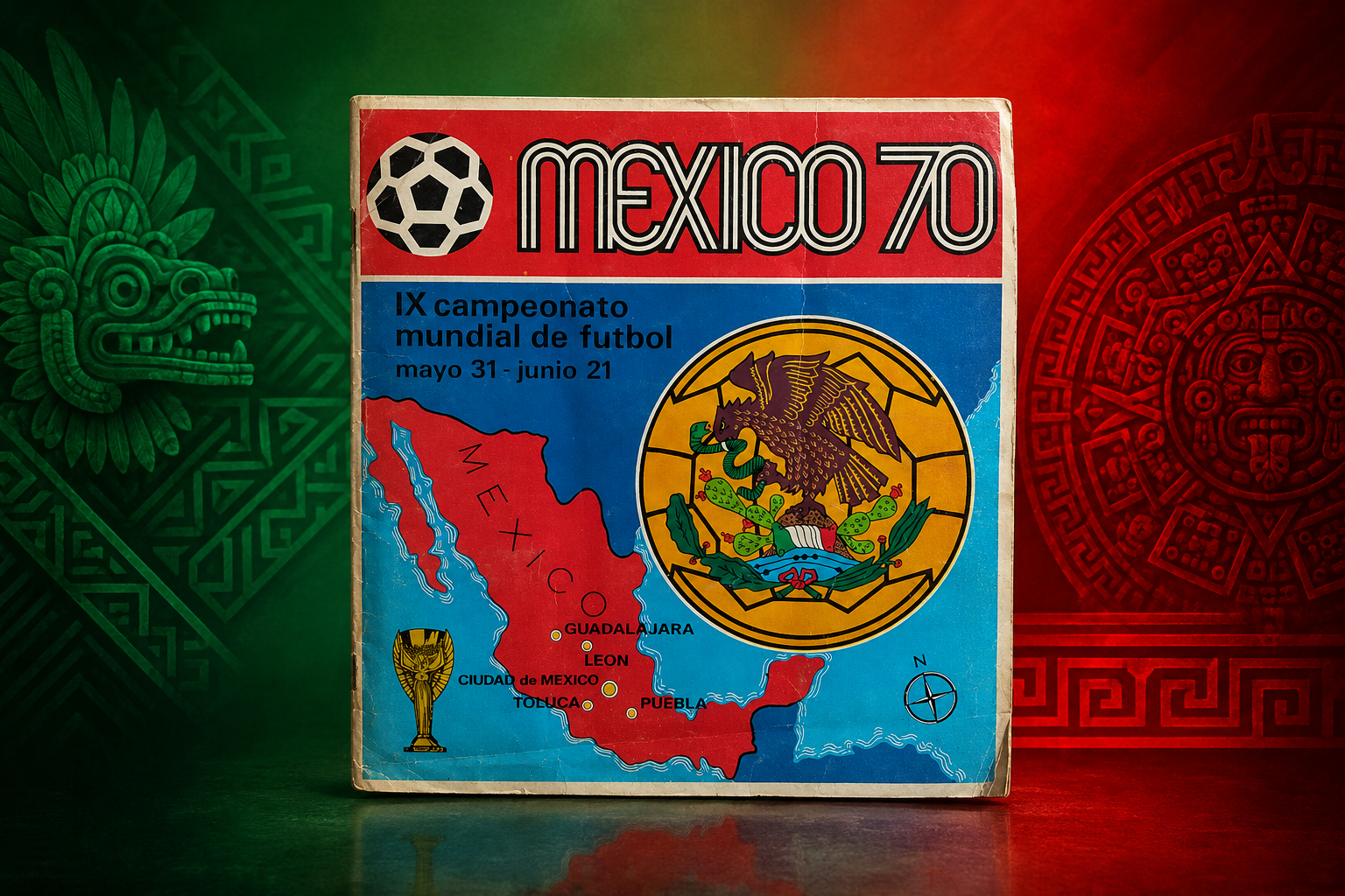 Álbum del Mundial de México 1970 de Panini