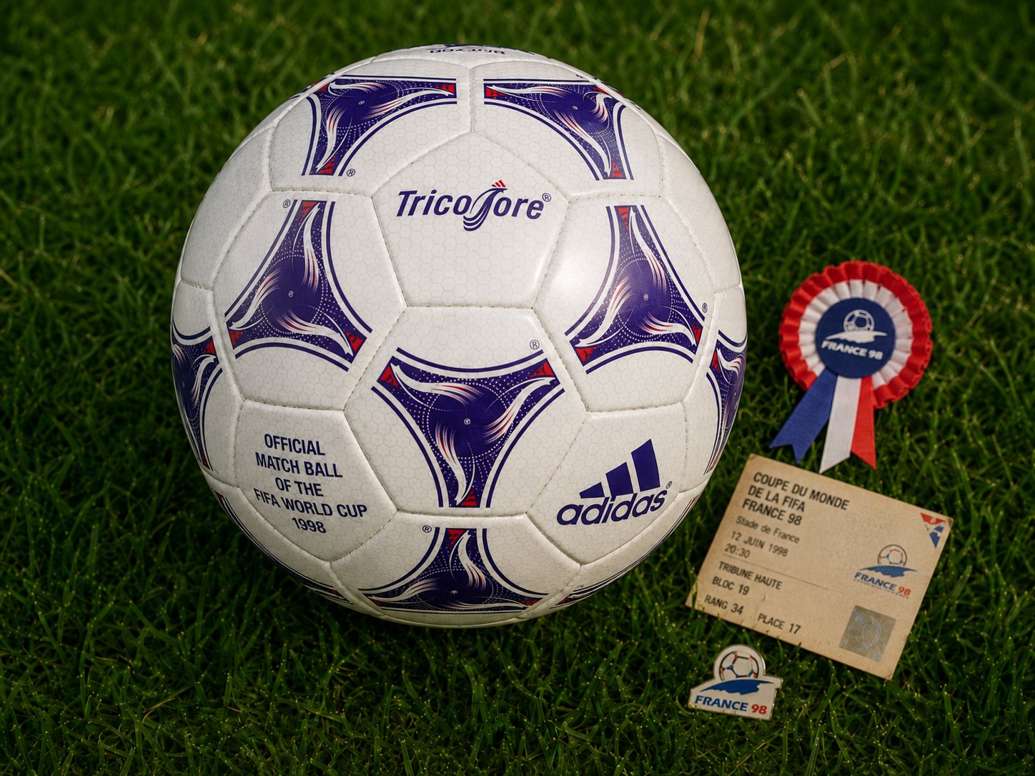 🇫🇷 Francia 1998 — Adidas Tricolore