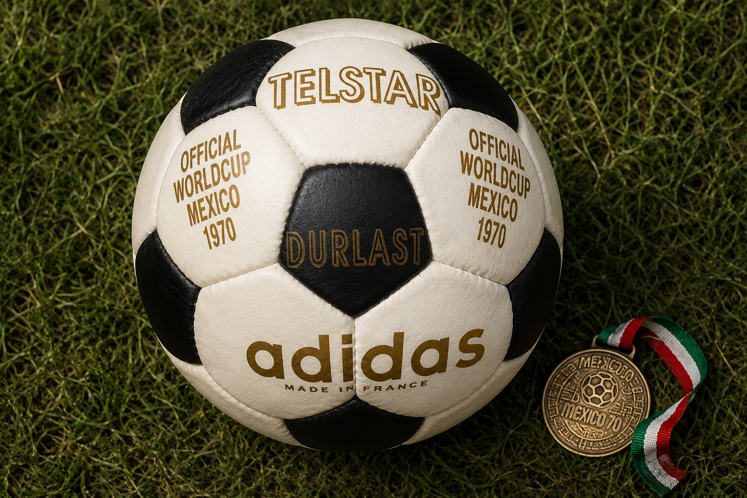 🇲🇽 México 1970 — Adidas Telstar
