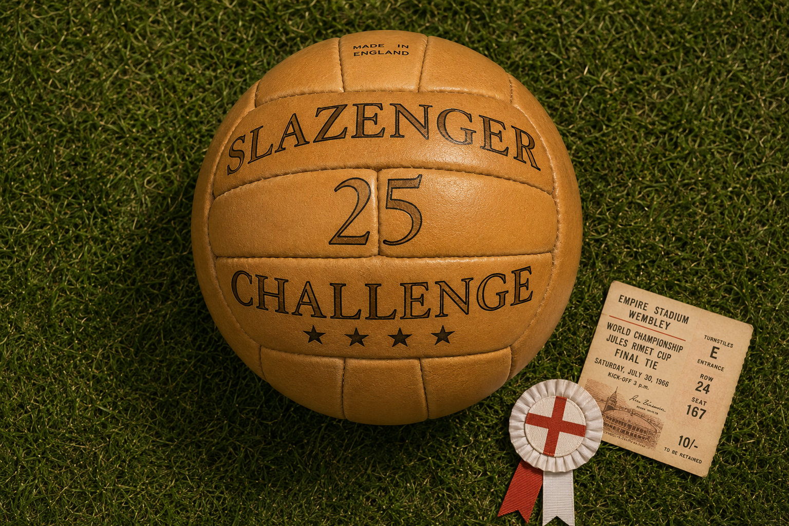Inglaterra 1966 — Slazenger Challenge 4 Star