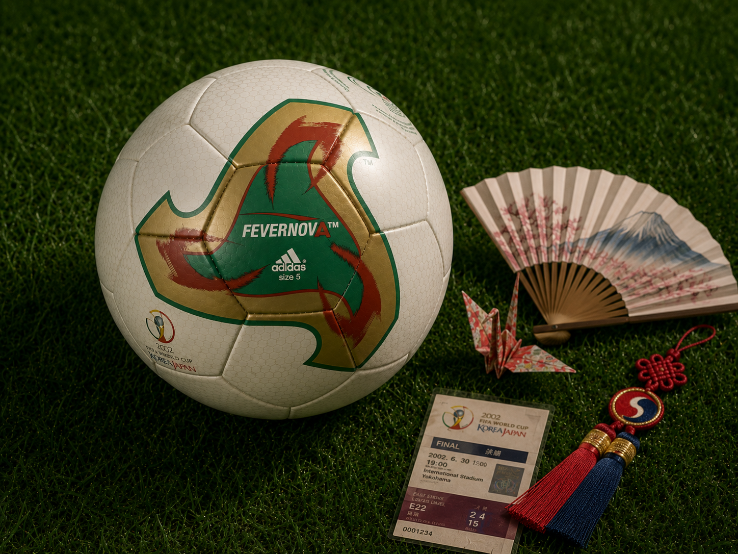 🇯🇵🇰🇷 Corea-Japón 2002 — Adidas Fevernova
