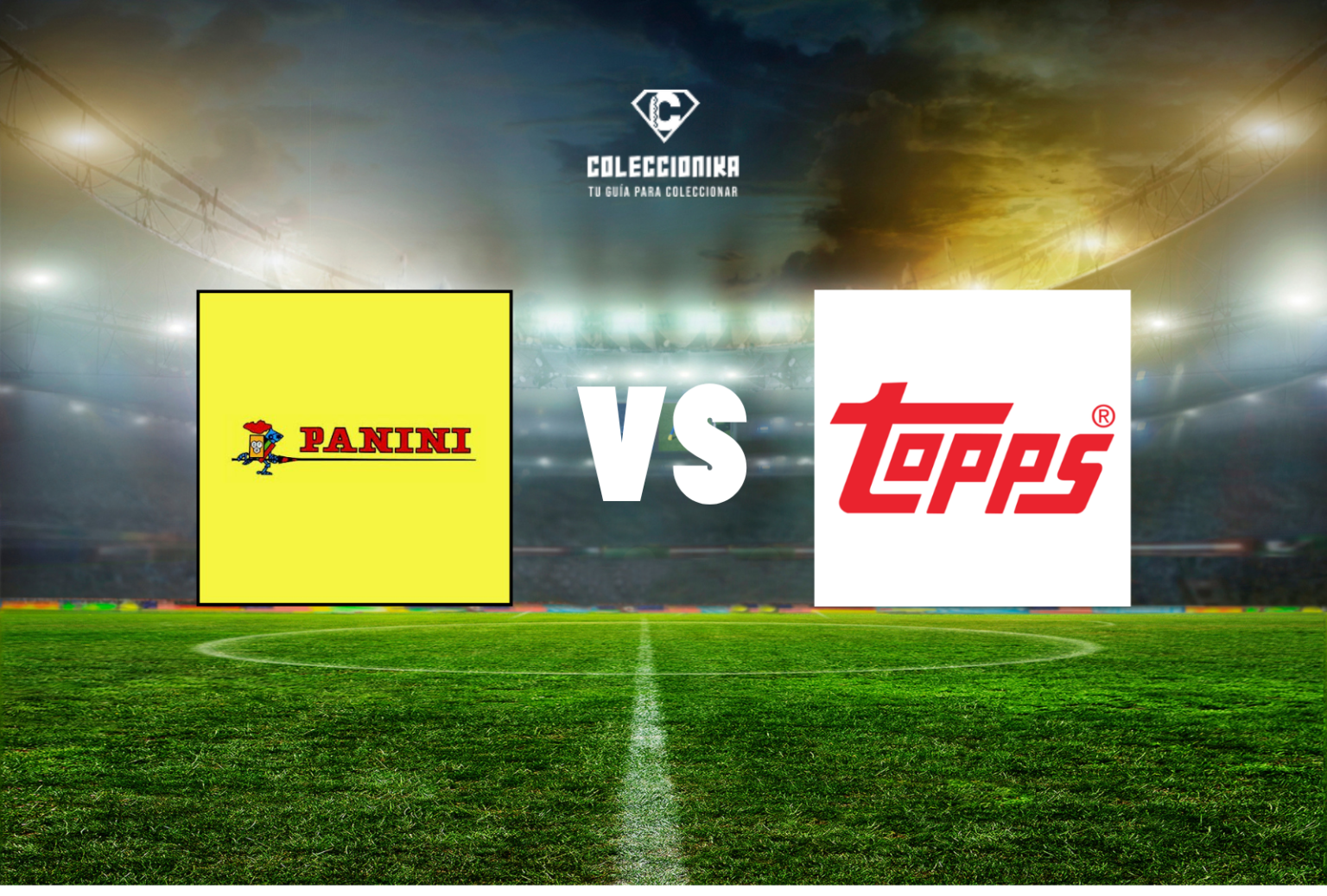 tarjetas coleccionables de fútbol panini vs topps
