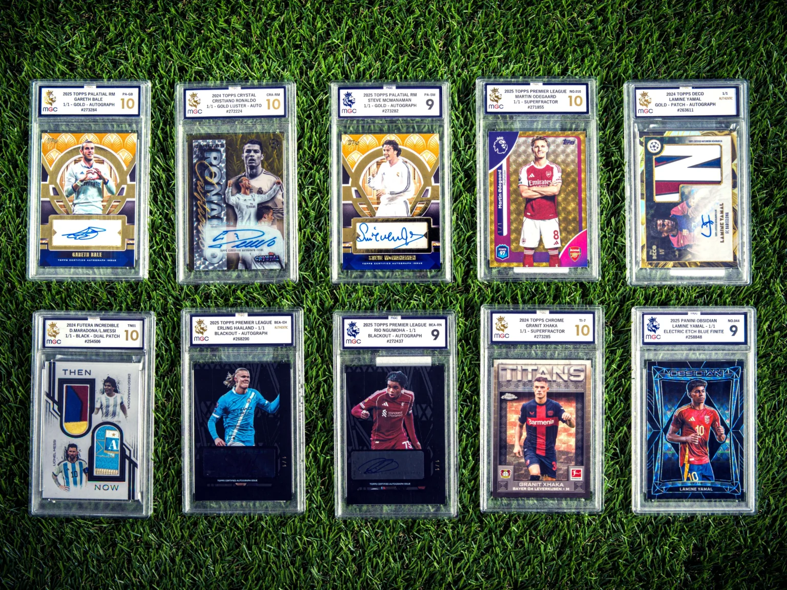 Tarjetas coleccionables de fútbol